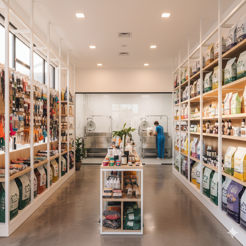 Petshop moderno
